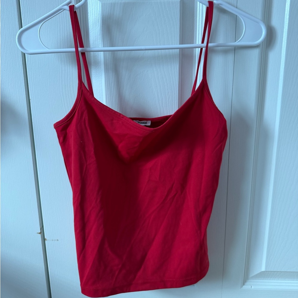 Garage Vibrant Red Camisole